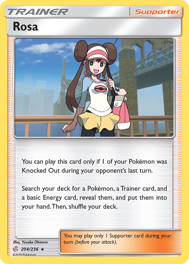 Rosa (204/236) [Sun & Moon: Cosmic Eclipse] - Deck Out Gaming