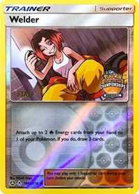 Welder - 189a/214 (Regional Championship Promo) [Staff] (189a/214) [League & Championship Cards] - Deck Out Gaming