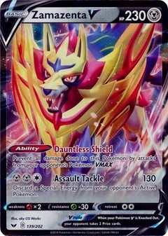 Zamazenta V [SWSH01: Sword & Shield Base Set] - Deck Out Gaming