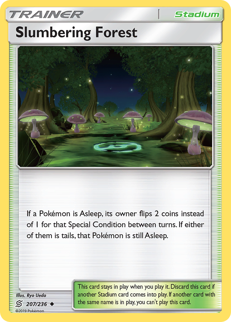 Slumbering Forest (207/236) [Sun & Moon: Unified Minds] Reverse Holofoil - Deck Out Gaming