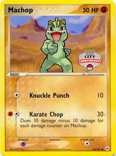 Machop (City Championship Promo) [League & Championship Cards] - Deck Out Gaming