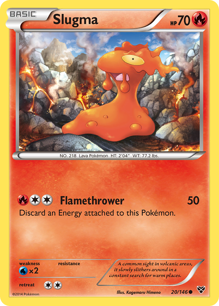 Slugma (20) [XY Base Set] - Deck Out Gaming