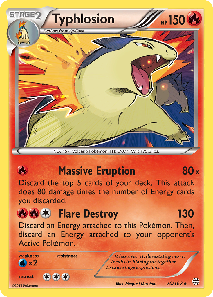 Typhlosion [BREAKthrough] Reverse Holofoil - Deck Out Gaming