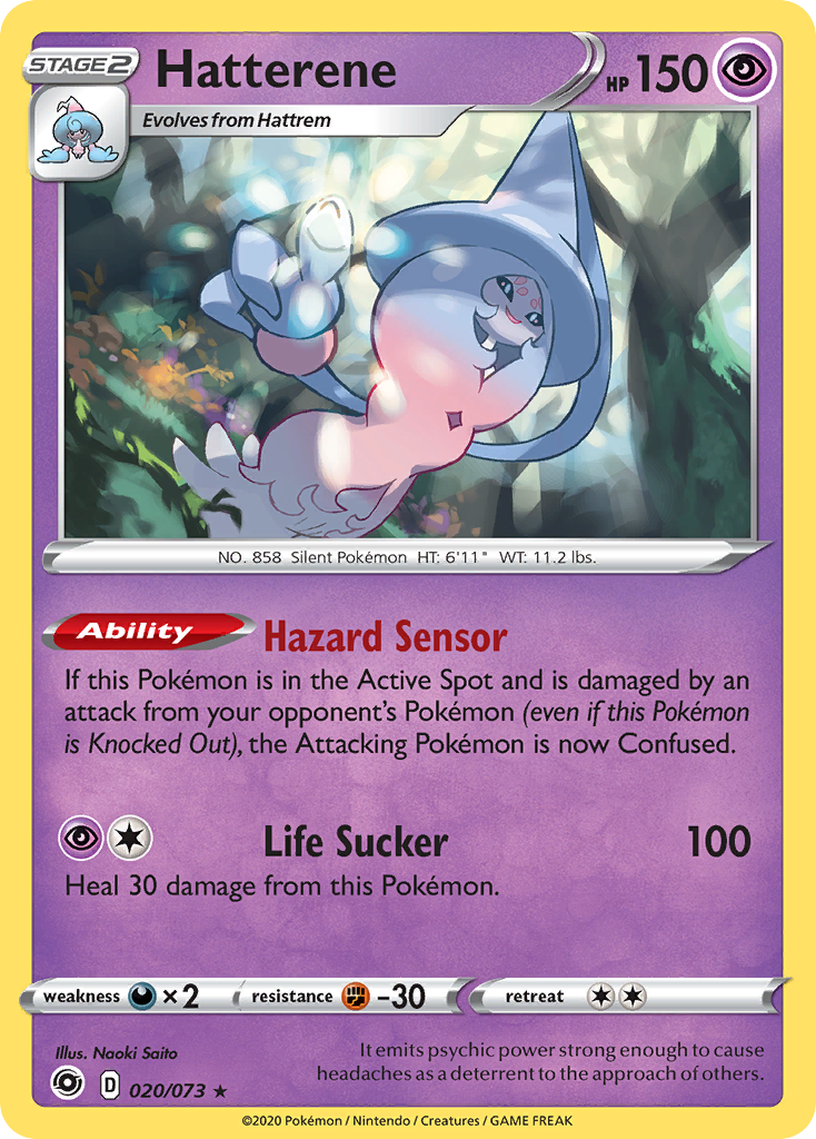 Hatterene [Champion's Path] Reverse Holofoil - Deck Out Gaming