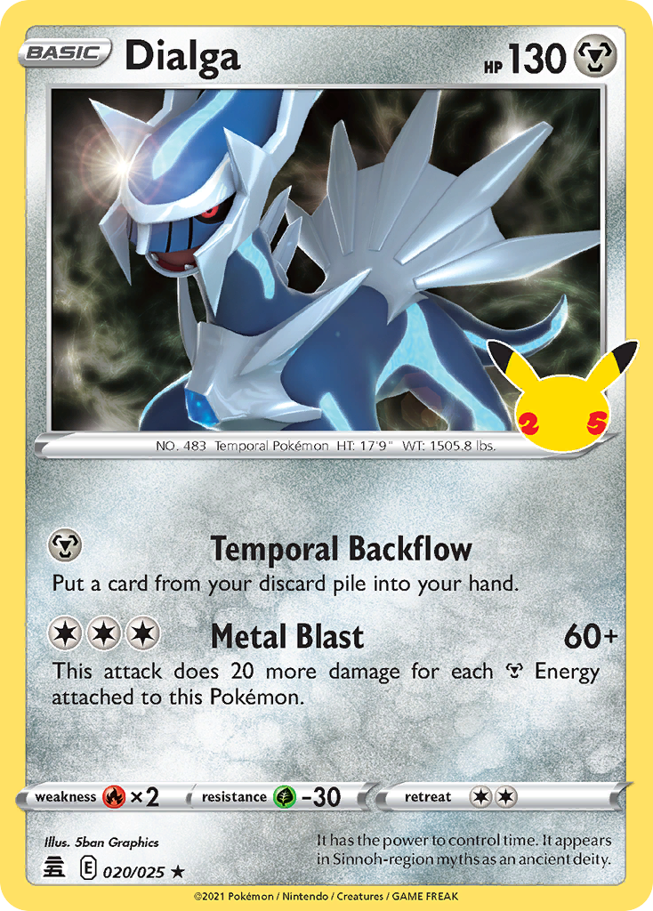 Dialga (020/025) [Celebrations: 25th Anniversary] - Deck Out Gaming