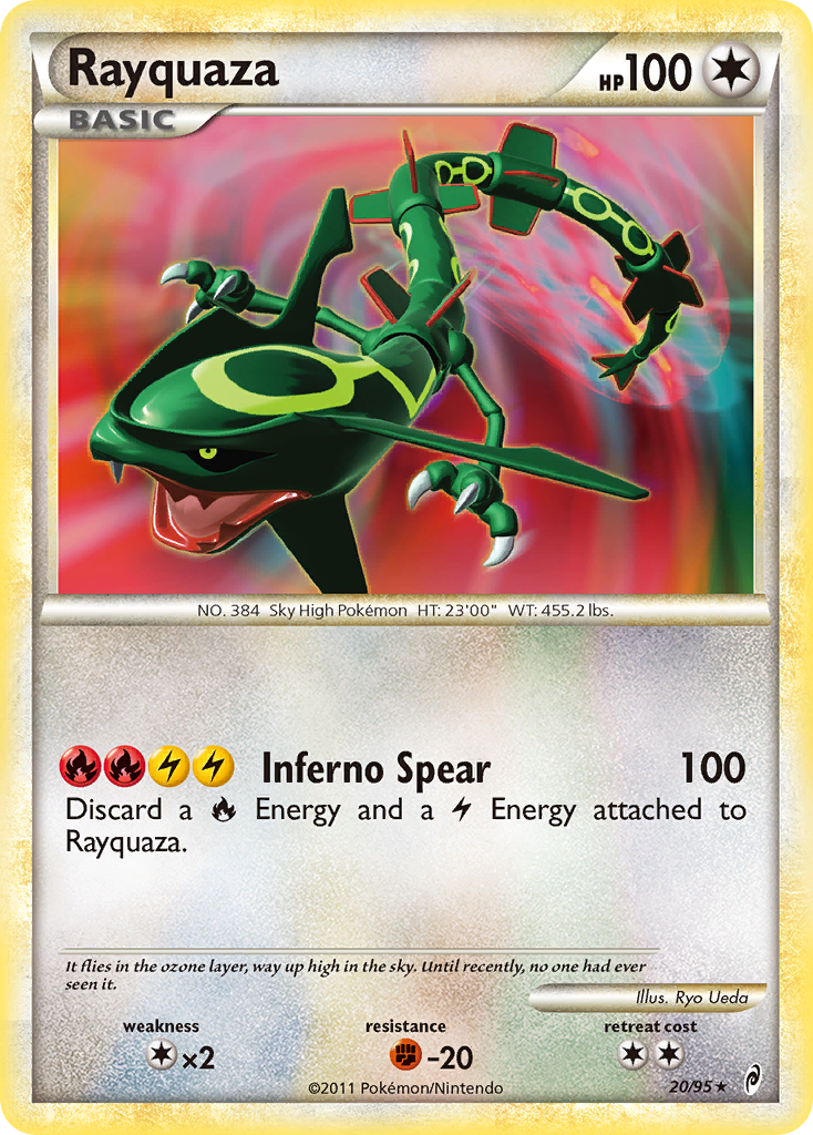 Rayquaza (20) [Call of Legends] Reverse Holofoil - Deck Out Gaming