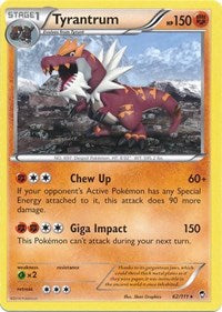 Tyrantrum - 62/111 (Cosmos Holo) (62/111) [Miscellaneous Cards & Products] - Deck Out Gaming