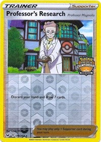 Professor's Research - 178/202 (Regional Championship Promo) (178/202) [League & Championship Cards] - Deck Out Gaming