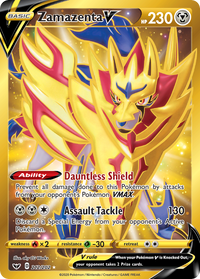 Zamazenta V (Secret) [SWSH01: Sword & Shield Base Set] - Deck Out Gaming