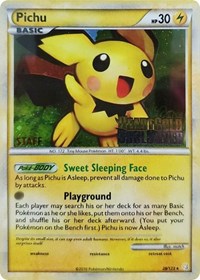 Pichu - 28/123 (Prerelease Promo) [Staff] [Nintendo Promos] - Deck Out Gaming