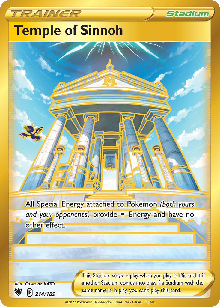 Temple of Sinnoh (214/189) [Sword & Shield: Astral Radiance] - Deck Out Gaming