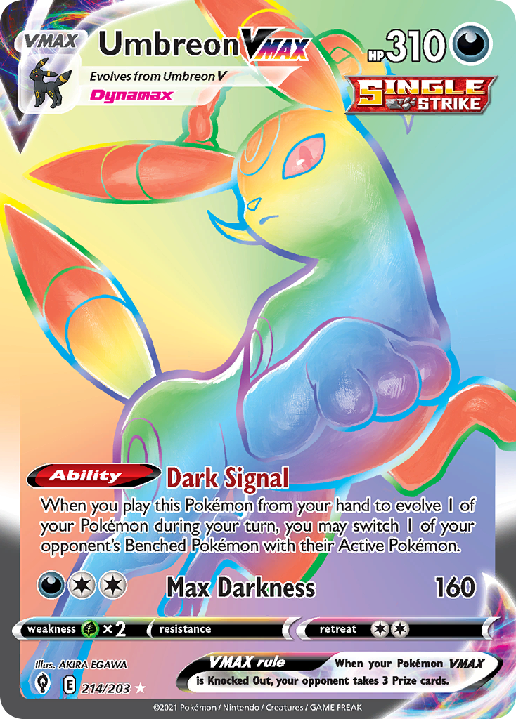 Umbreon VMAX (214/203) [Sword & Shield: Evolving Skies] - Deck Out Gaming