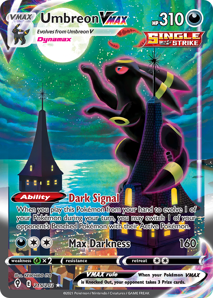 Umbreon VMAX (215/203) [Sword & Shield: Evolving Skies] - Deck Out Gaming