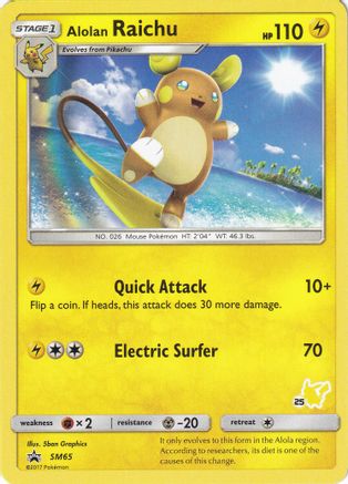 Alolan Raichu (25/60) [Battle Academy: Pikachu Deck] - Deck Out Gaming