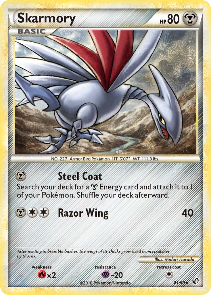 Skarmory (21) [Undaunted] - Deck Out Gaming