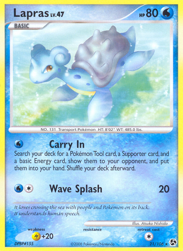 Lapras (21) [Great Encounters] - Deck Out Gaming