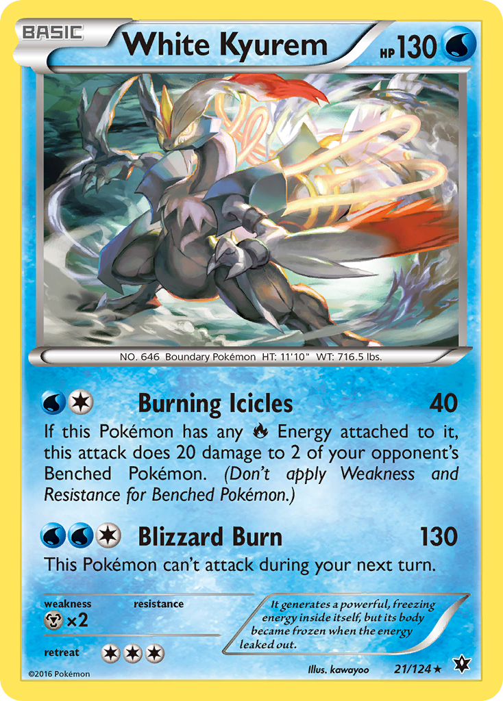 White Kyurem (21) [XY - Fates Collide] - Deck Out Gaming