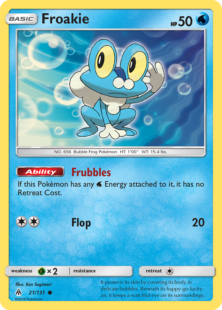 Froakie (21) (21) [SM - Forbidden Light] - Deck Out Gaming