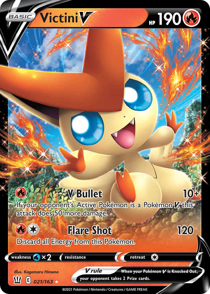 Victini V [SWSH05: Battle Styles] - Deck Out Gaming