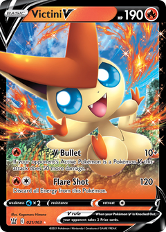Victini V [SWSH05: Battle Styles] - Deck Out Gaming