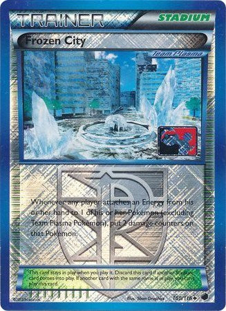 Frozen City (Team Plasma) - 100/116 (League Promo) [League & Championship Cards] - Deck Out Gaming