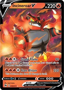 Incineroar V [Champion's Path] - Deck Out Gaming