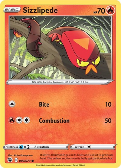 Sizzlipede [Champion's Path] Reverse Holofoil - Deck Out Gaming