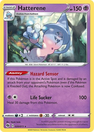 Hatterene [Champion's Path] Reverse Holofoil - Deck Out Gaming