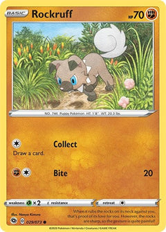 Rockruff [Champion's Path] Reverse Holofoil - Deck Out Gaming