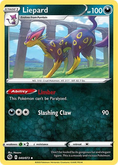 Liepard [Champion's Path] Reverse Holofoil - Deck Out Gaming