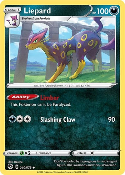 Liepard [Champion's Path] Reverse Holofoil - Deck Out Gaming