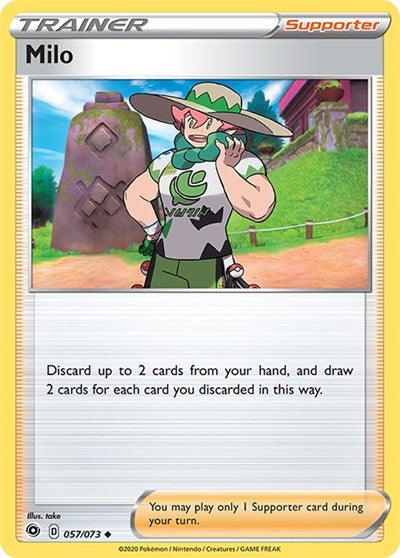 Milo [Champion's Path] Reverse Holofoil - Deck Out Gaming