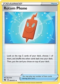 Rotom Phone [Champion's Path] Reverse Holofoil - Deck Out Gaming