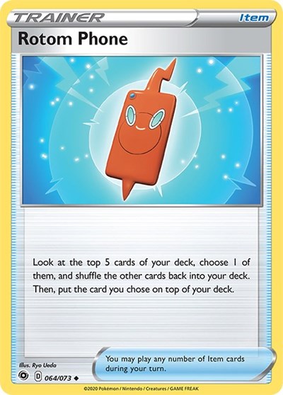 Rotom Phone [Champion's Path] Reverse Holofoil - Deck Out Gaming