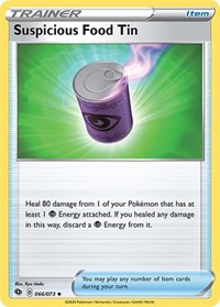 Suspicious Food Tin [Champion's Path] Reverse Holofoil - Deck Out Gaming