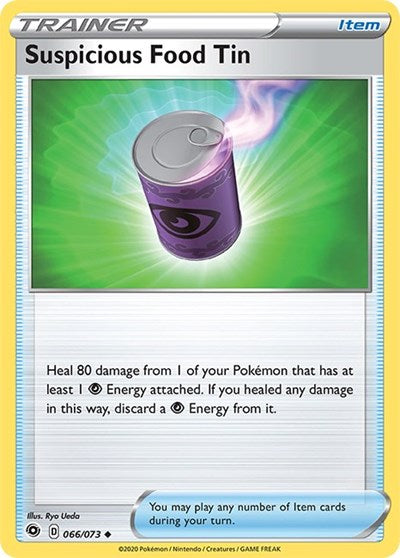 Suspicious Food Tin [Champion's Path] Reverse Holofoil - Deck Out Gaming