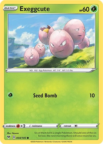 Exeggcute [SWSH04: Vivid Voltage] - Deck Out Gaming