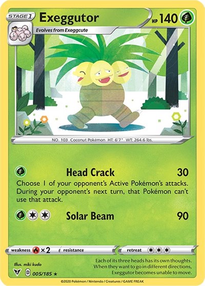 Exeggutor [SWSH04: Vivid Voltage] - Deck Out Gaming