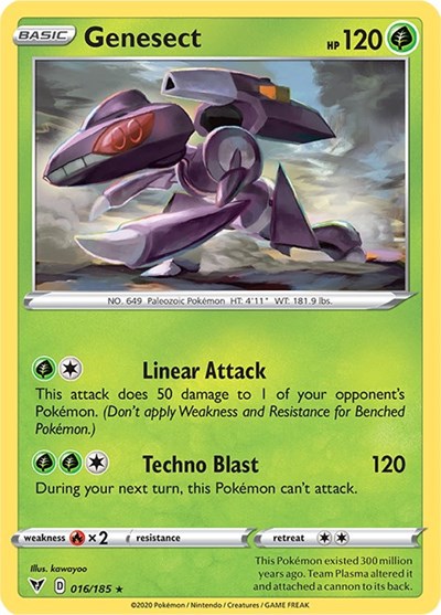 Genesect [SWSH04: Vivid Voltage] Reverse Holofoil - Deck Out Gaming