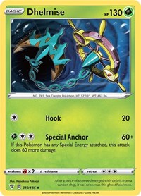 Dhelmise [SWSH04: Vivid Voltage] Reverse Holofoil - Deck Out Gaming