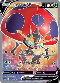 Orbeetle V (Full Art) [SWSH04: Vivid Voltage] - Deck Out Gaming