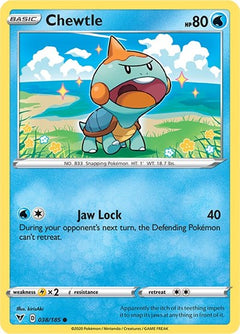 Chewtle [SWSH04: Vivid Voltage] Reverse Holofoil - Deck Out Gaming