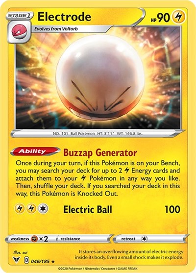 Electrode [SWSH04: Vivid Voltage] - Deck Out Gaming