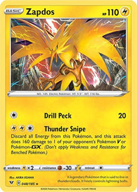 Zapdos [SWSH04: Vivid Voltage] Reverse Holofoil - Deck Out Gaming