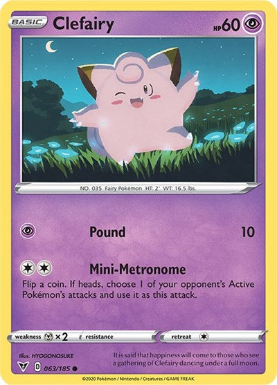 Clefairy [SWSH04: Vivid Voltage] - Deck Out Gaming