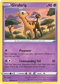 Girafarig [SWSH04: Vivid Voltage] - Deck Out Gaming