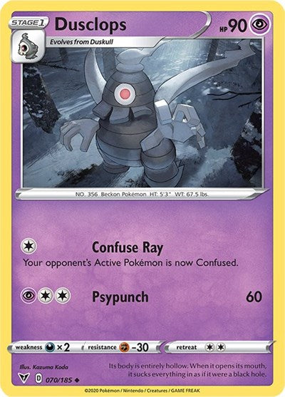 Dusclops [SWSH04: Vivid Voltage] - Deck Out Gaming