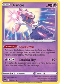 Diancie [SWSH04: Vivid Voltage] Reverse Holofoil - Deck Out Gaming