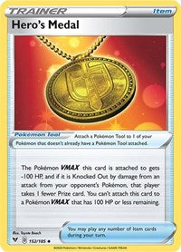 Hero's Medal [SWSH04: Vivid Voltage] Reverse Holofoil - Deck Out Gaming