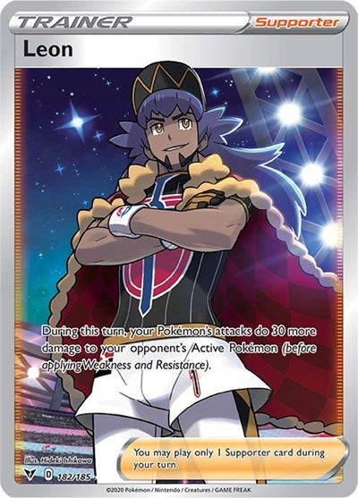 Leon (Full Art) [SWSH04: Vivid Voltage] - Deck Out Gaming